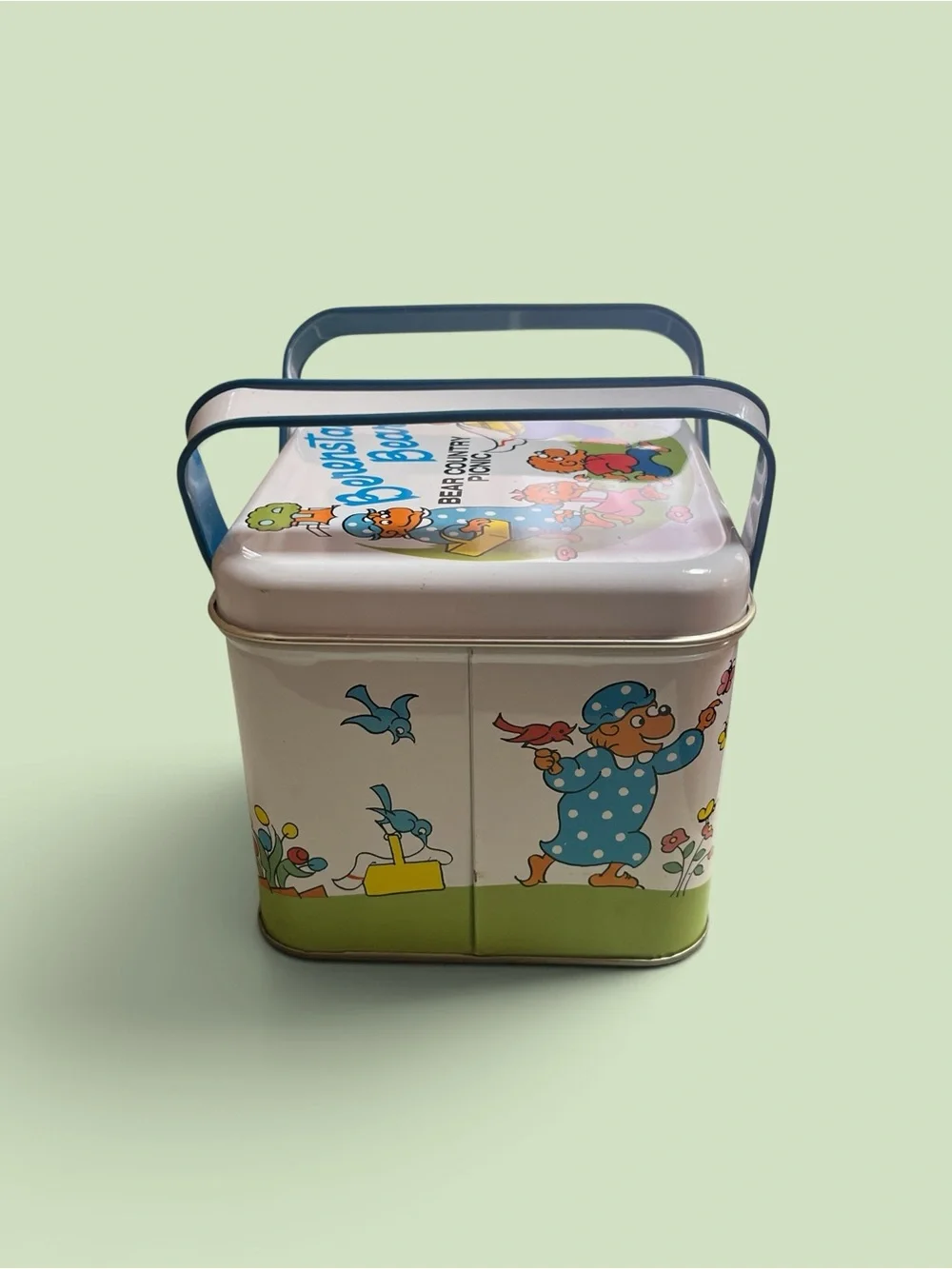 Vintage 1987 Berenstain Bears - Bear Country Picnic Tin